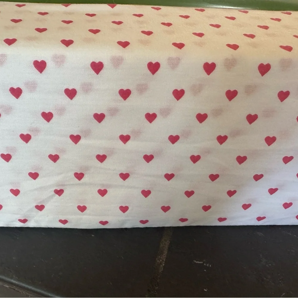 KATE SPADE ♠️pink heart all cotton Queen size sheet set(I have king size too!)🩷